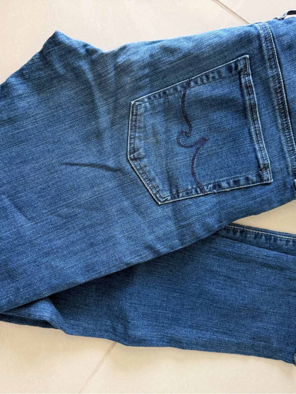 Ag Adriano Goldschmied Women's Skinny Jeans in Indigo Blue